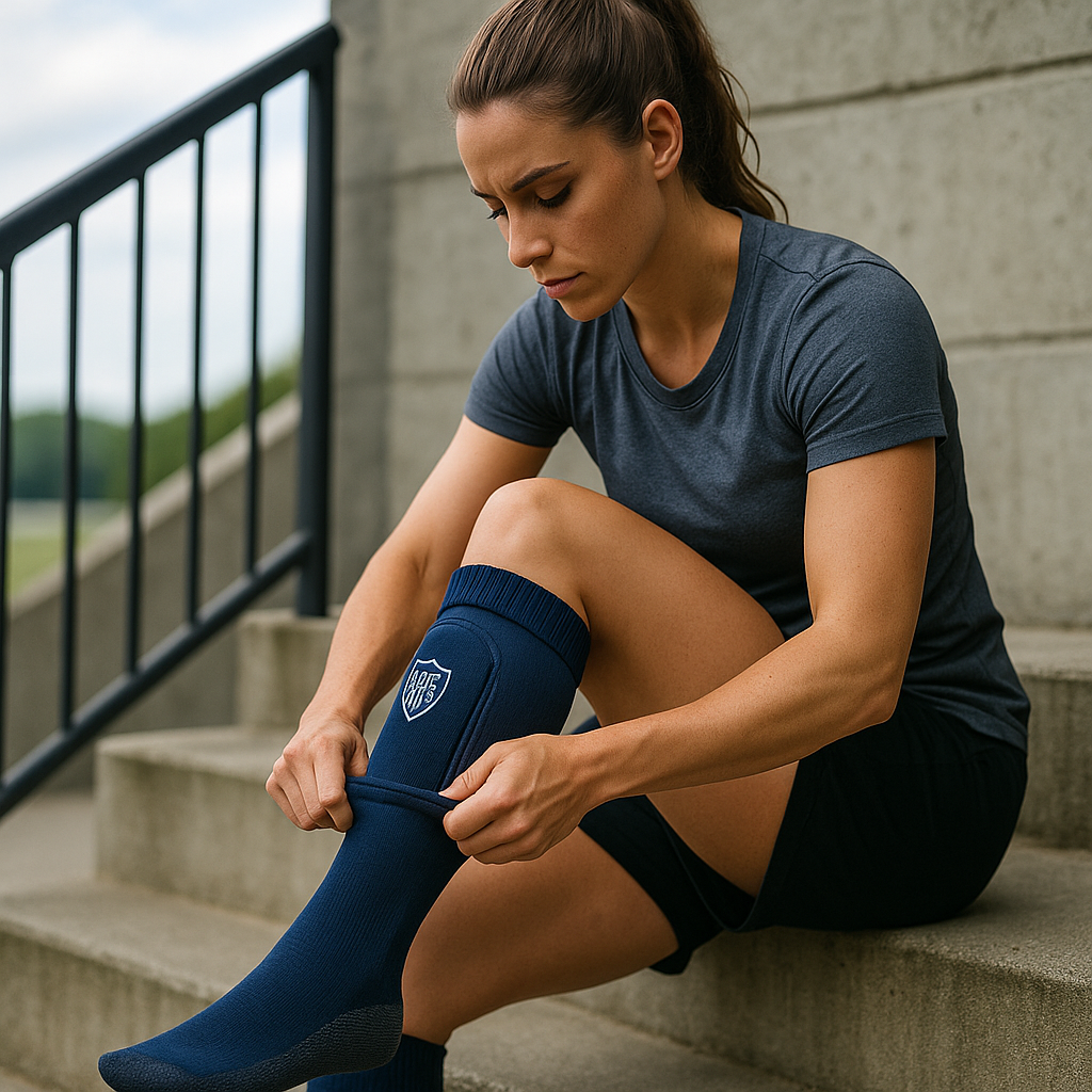 La importancia de los calcetines de fútbol con espinilleras: protección y rendimiento en un solo producto